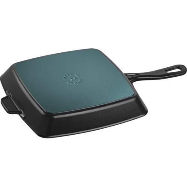 Staub 40501-106-0 Amerikansk gjutjärnsinduktionspanna, svart, 26 cm 40501-106-0