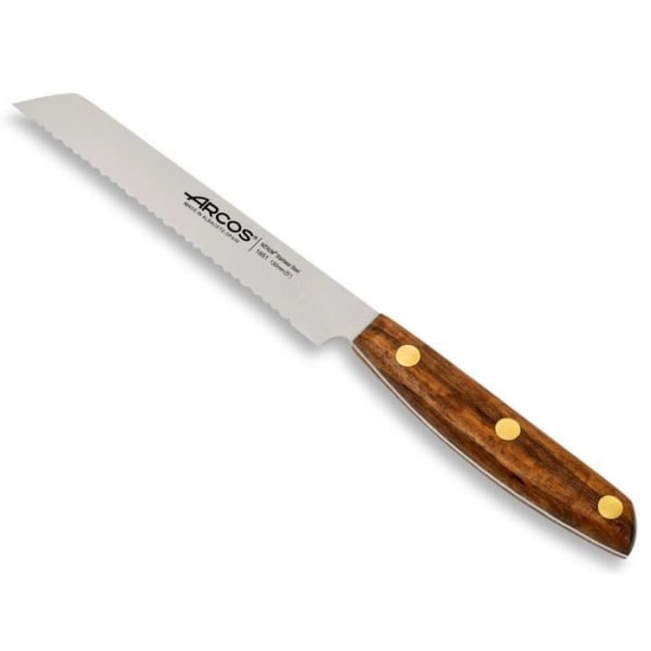 ARCOS Nordika - Tomaattiveitsi (130 mm) - Nitrum® ruostumaton teräs / Ovangkol-puu