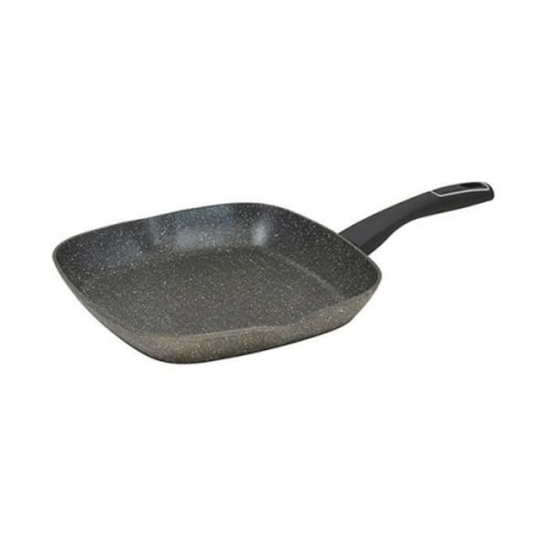 Bergner Grill Pan Grey Smidd Aluminium (28 x 28 x 4,5 cm) - 6941349507178