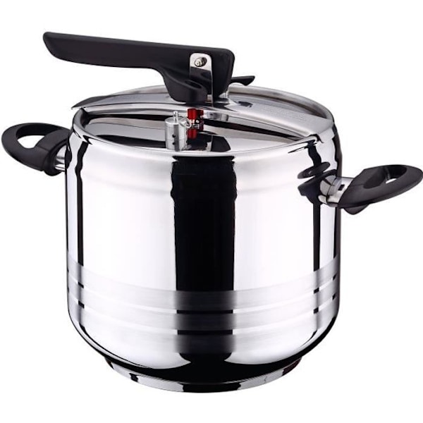 San Ignacio Q2764 Premium trykkoger 7L Sgp Duna, rustfrit stål, krom