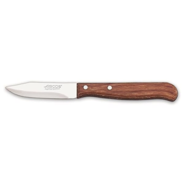 Mondador Arcos Latina 100100 veitsi Nitrum ruostumatonta terästä ja mangopuuta 6,5 cm terällä laatikossa.