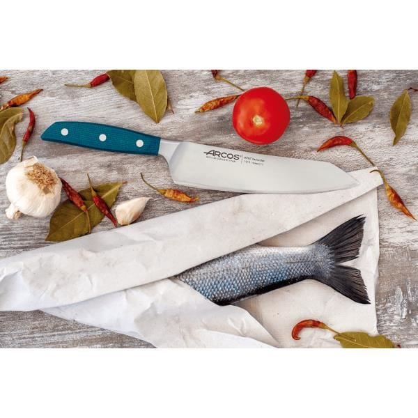 Santoku-veitsi 19cm Arcos Brooklyn puolisolki 0.000000