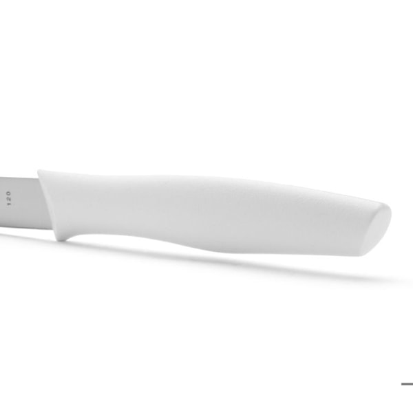 Mondador Arcos Nova veitsi 188624 ruostumaton teräs Nitrum ja mango Polypropeeni, 10 cm valkoinen terä esittelylaatikossa.