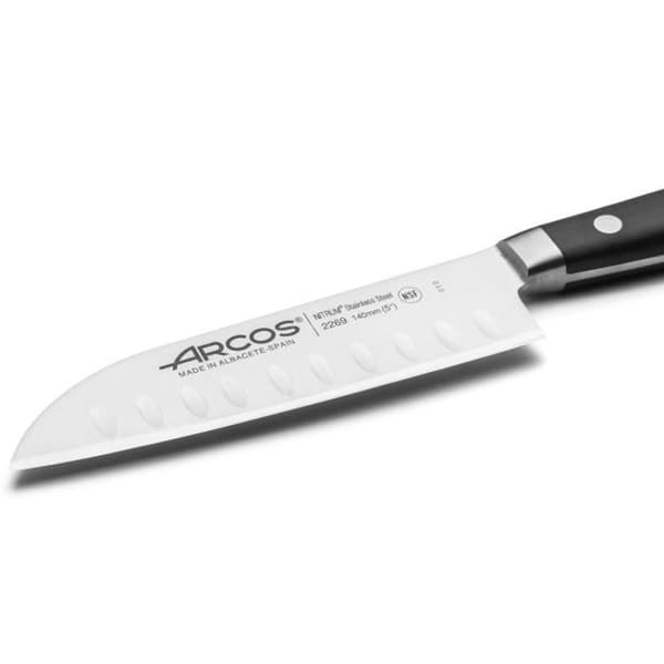 Santoku kniv - ARCOS - Opera - Klinge 14 cm - NITRUM® rustfrit stål - 100% smedet