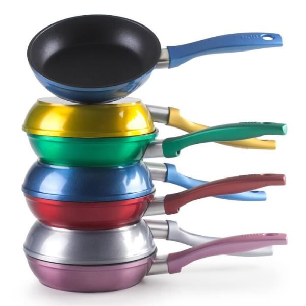 Stegepande - IBILI - MiniAlu - Non-stick - Aluminium - 14 cm - Fuld induktion 6 ljusa färger