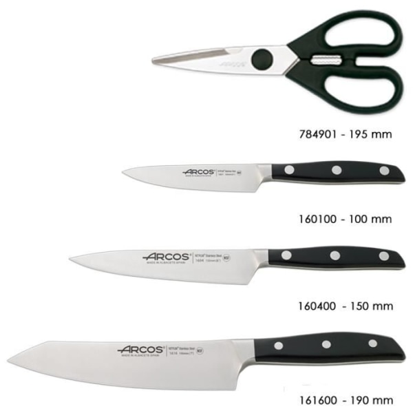 ARCOS Manhattan - Block 3 Knife + Sax