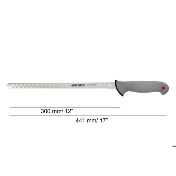 Laksdolk - Arcos - Prof 242700 - Nitrum rustfrit stål - Klinge 30 cm - Ergonomisk håndtag