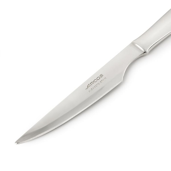110 mm pihviveitsi sileällä reunalla - Ruostumattomasta teräksestä valmistettu monoblock paistetun lihan, kyljysten ja