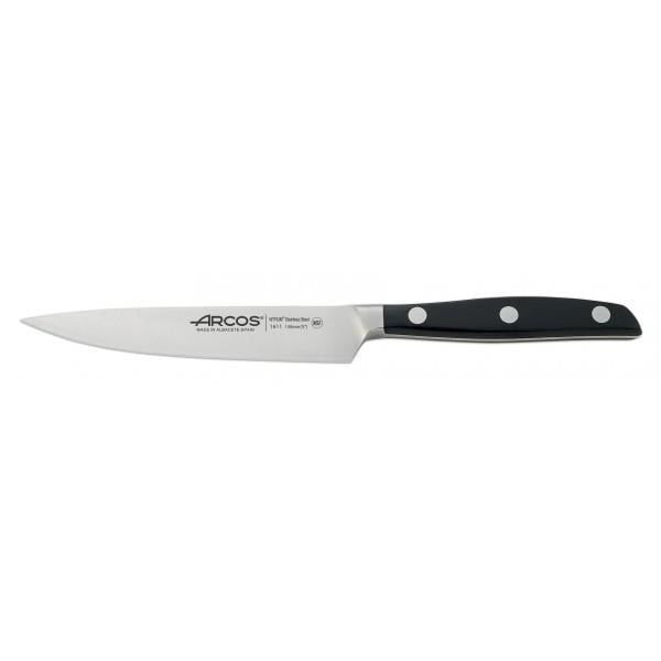 Veitsi - ARCOS - Manhattan - 15 cm terä - Ergonominen - Ruostumaton teräs sort
