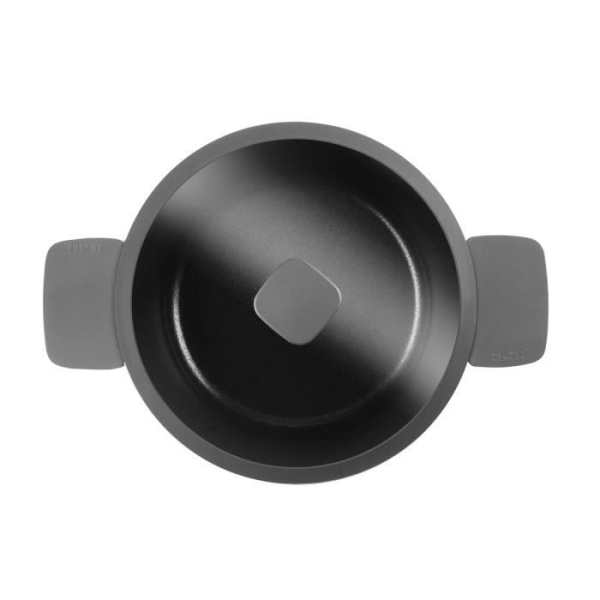 IBILI Neo - Non-Stick gryta med glaslock (20 cm) - Smidd aluminium - Full induktion
