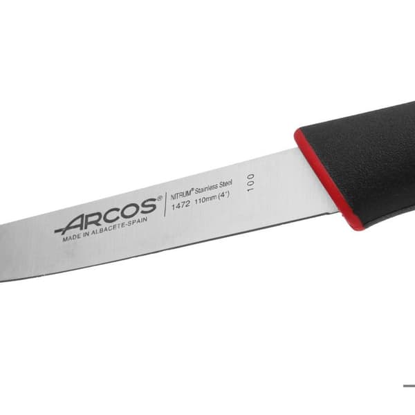 Grøntsagskniv - ARCOS - Dúo - Klinge i Nitrum® Rustfrit Stål - 110 mm - Ergonomisk
