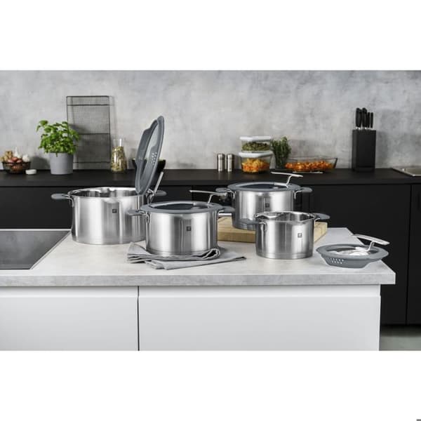 ZWILLING Simplify kogesæt, 4 dele, INOX 18/10, Sølv