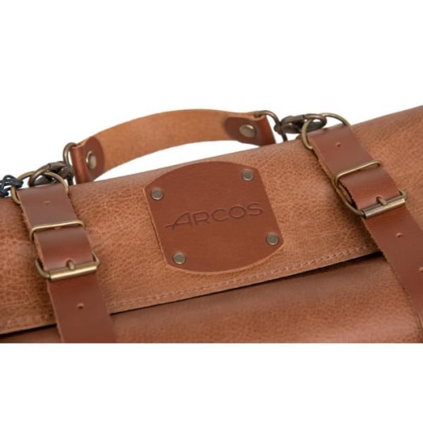 Knivfodral - ARCOS - Professionell - Läder - 10 fack - 863 x 446 mm