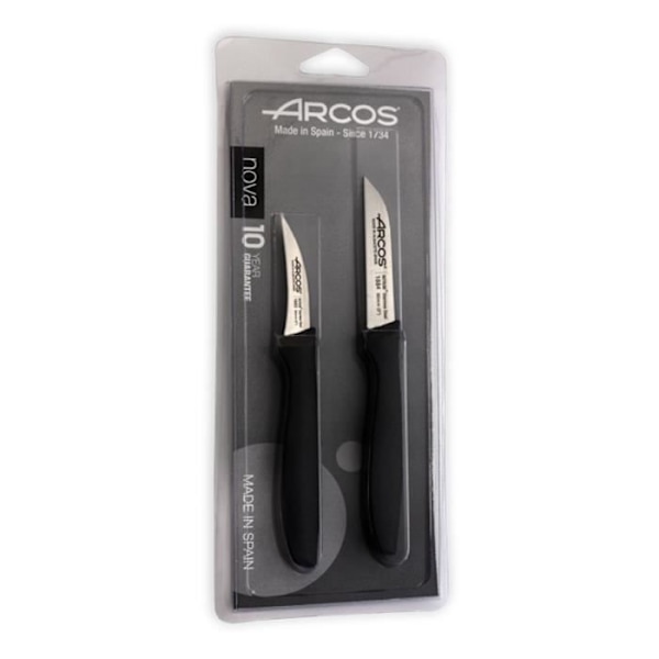 Knive - ARCOS - Nova 189000 - NITRUM rustfrit stål - Ergonomisk greb - 2 dele