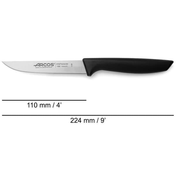 Køkkenknive - ARCOS - Niza - Klinge Rustfrit Stål Nitrum® - 6 stk - 110 mm