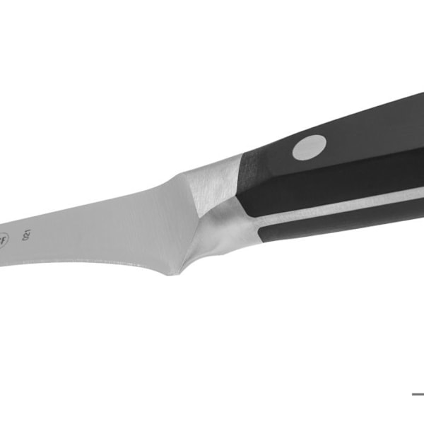 Kniv 25cm modell Lax/Skinka Arcos Manhattan flexibel smidd Svart