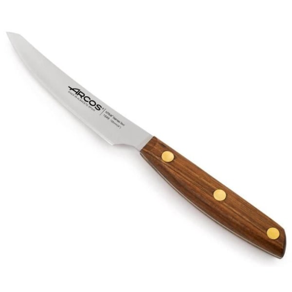 Steakkniv - ARCOS - Nórdika - 100 mm - Rostfritt Stål Nitrum® - Ovangkolträ