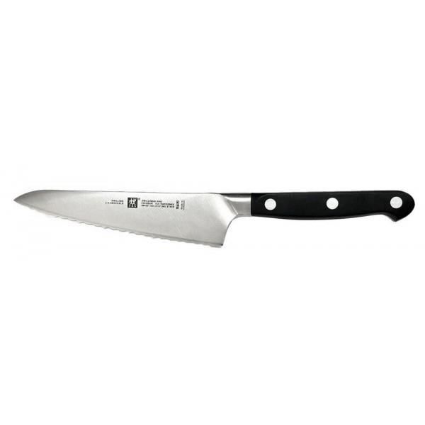 ZWILLING PRO serie tandad kockkniv 14cm blad Svart