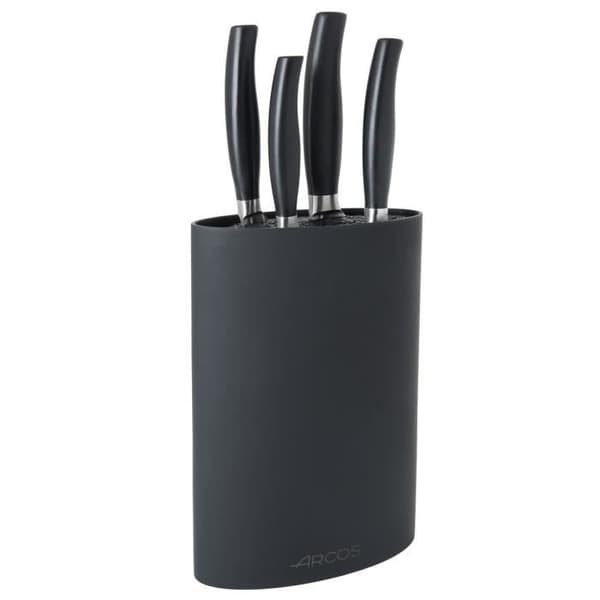 Knivblock - ARCOS - Clara - 4 delar - NITRUM® rostfritt stål - Polypropen (PP)