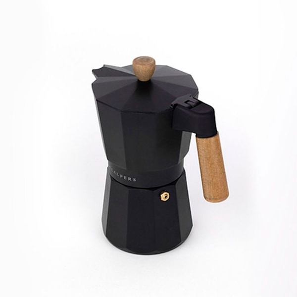 Scalpers HOME SC Italiensk kaffemaskine Sort 6 kopper Svart
