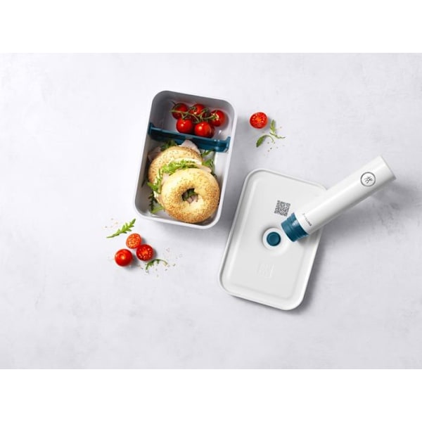 Madkasse - Zwilling måltidskasse - 1009486 - Frisk - Gem Vakuumpakket Madkasse, størrelse L i plastik, hvid, havet