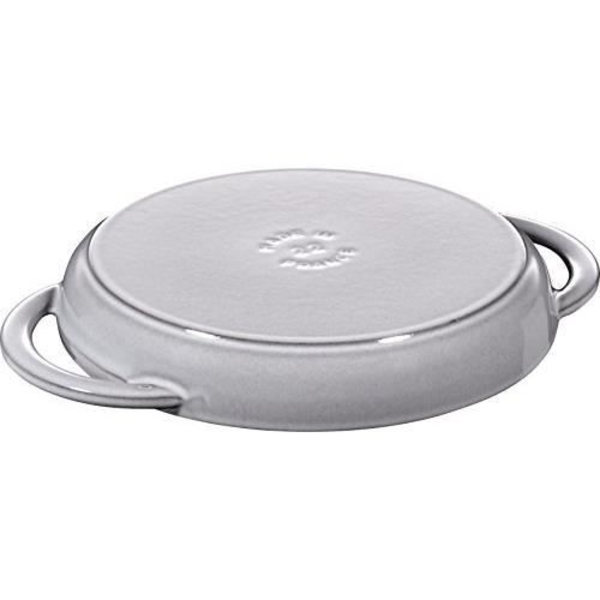 Grill i støbejern - STAUB - 40511-781-0 - 22 cm - Ergonomiske håndtag - Induktionskompatibel