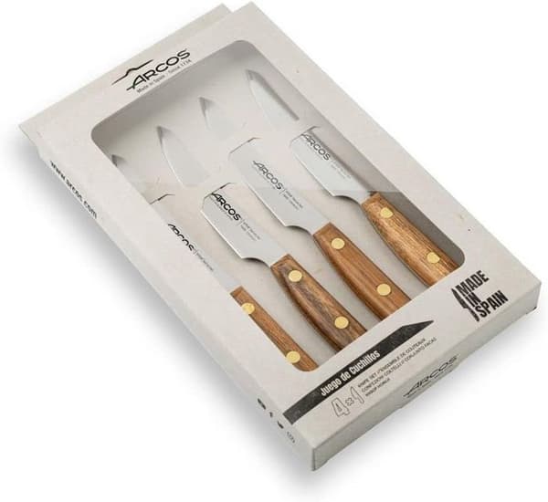 Knive - ARCOS - Nordika - Sæt med 4 - Rustfrit stål NITRUM - Klinge 100 mm