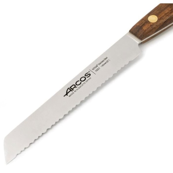 ARCOS Nordika - Tomatkniv (130 mm) - Nitrum® rostfritt stål / Ovangkol trä
