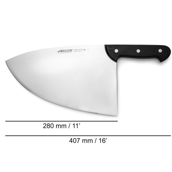 Arcos universaali sarjan verkko, 28 cm pitkä NITRUM® ruostumaton teräs polyoksimetyleeni (POM) kahvalla.