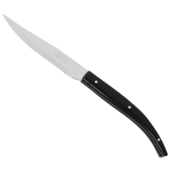 ARCOS Steak Basic - Steakknivar (110 / 230 mm) - Rostfritt stål / Svart polypropen