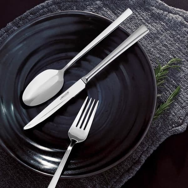 Bordservice - ARCOS - Capri - 24 delar - Rostfritt Stål - Diskmaskin Kompatibel Silver
