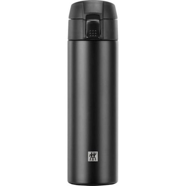 Rejsekrus - ZWILLING - 39500-508-0 - 450 ml - Sort - Dobbeltvægget isolering Svart