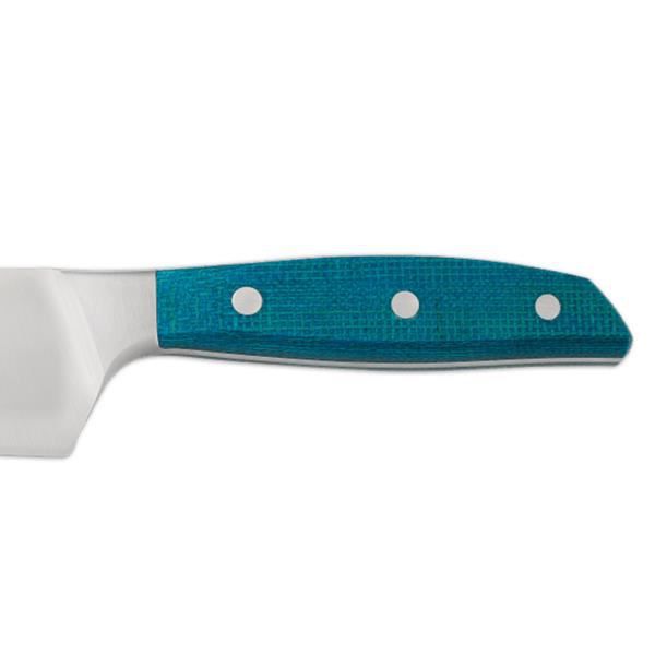 Kokkekniv 21 cm Arcos Brooklyn halv bolster 0,000000 turkis