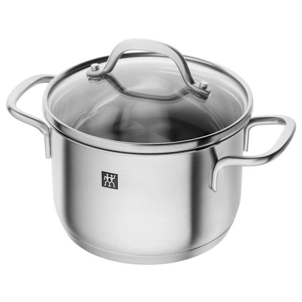 ZWILLING Pico - Kande med glaslåg (14 cm) - Rustfrit stål
