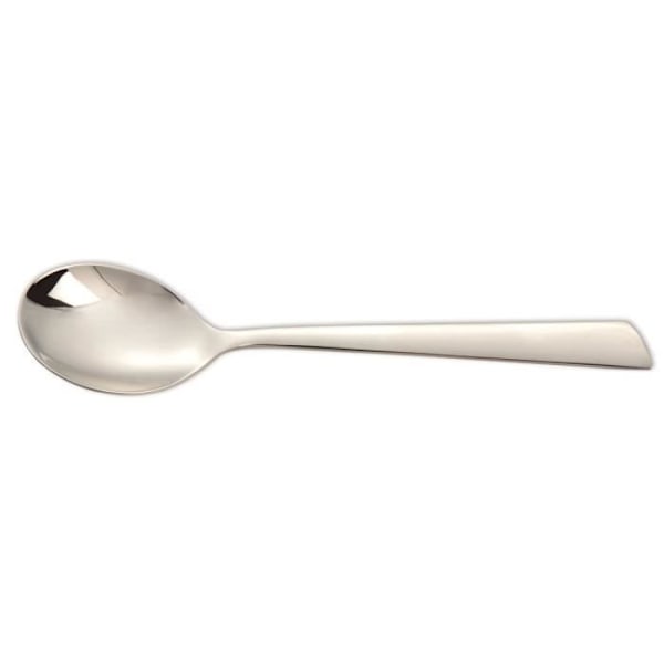 Moka-lusikka Arcos Tuscany 570100 yksiosainen 18/10 ruostumatonta terästä, 2,5 mm paksu ja 11,5 cm terä laatikossa.