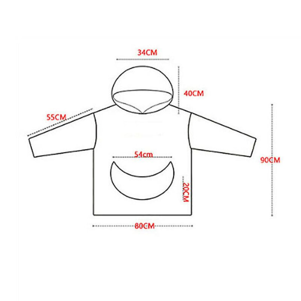 Kvinne hettegenser teppe oversized ultra plysj Sherpa gigantisk hettegenser Style 2