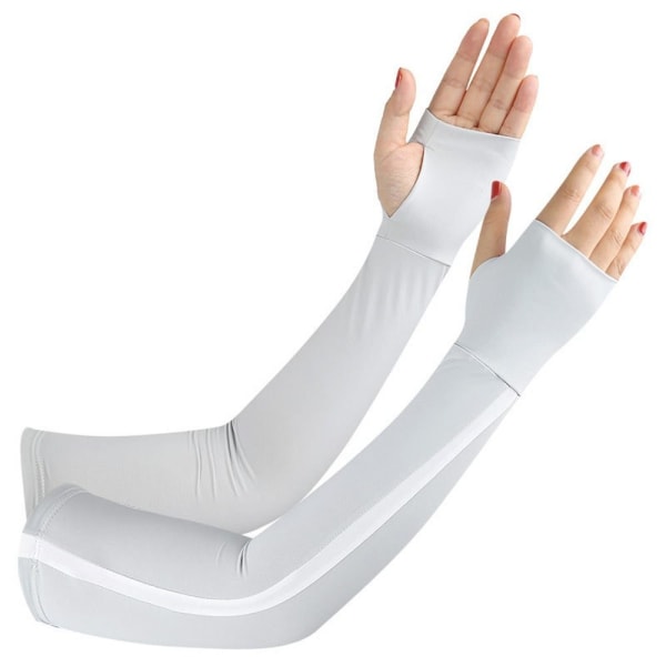 Ice Sleeve Armskydd Ice Arm Sleeves GRÅ W Grey