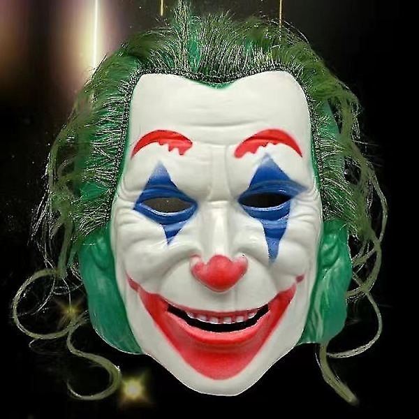 Joker Joaquin Phoenix Arthur Fleck Cosplay Kostym Dräkter Halloween Fest Uniformer För Vuxna Barn Skjortor+rock++väst+byxor -a endast mask only mask V only mask XXL