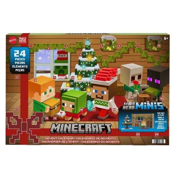 Minecraft Mob Minis Adventskalender 2023 multicolor