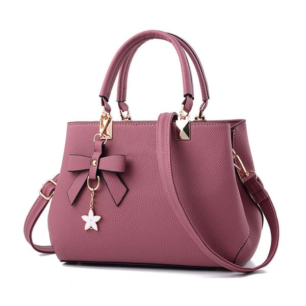 Axelväska Handväskor MÖRKROSA dark pink
