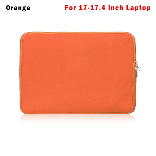 Läppärinväska Fodral Case Cover ORANGE FÖR 17-17,4 TUM orange For 17-17.4 inch
