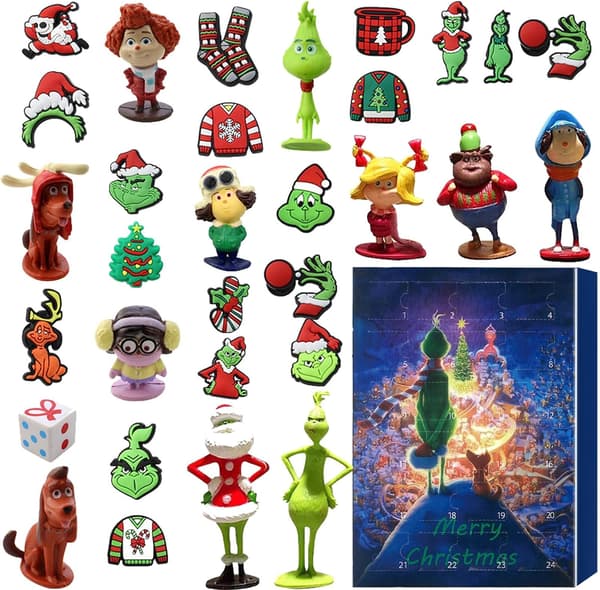 Adventskalender 2023 Julepynt Julkalender for barn Voksne E