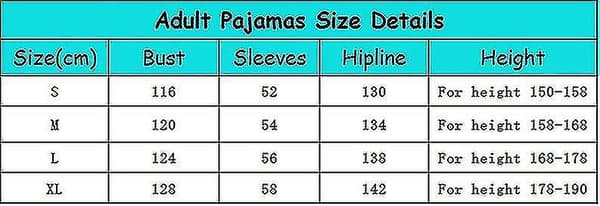 Stitch Pyjamas Anime Cartoon Sovkläder Outfit Jumpsuit_y Blue Blue L