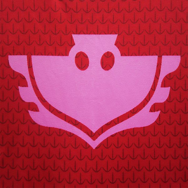 Pyjamasheltene Unisex Børn - heldragt + øjenmaske R Yl Red PJ Masks - Storlek: röd 100 cl
