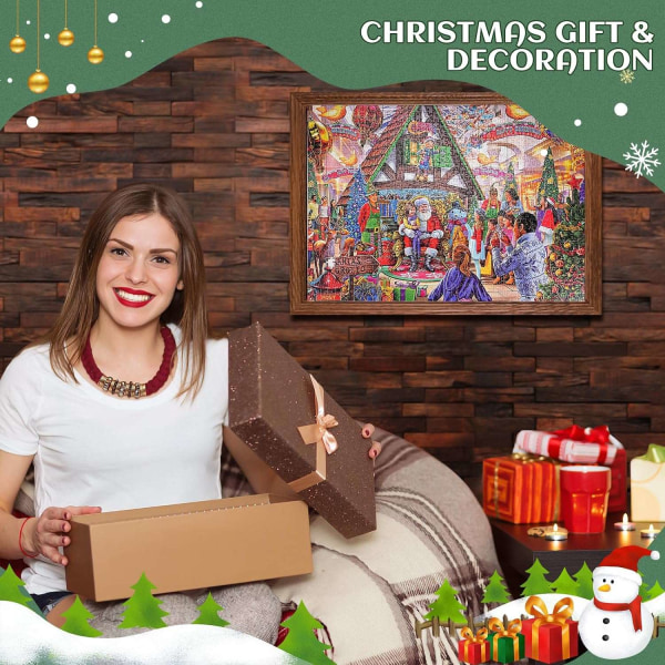 Pussel adventskalender 2023, 1008 pusselbitar 24 dagars