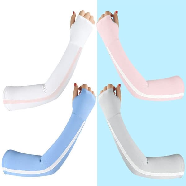 Ice Sleeve Armskydd Ice Arm Sleeves HARMAA Grey
