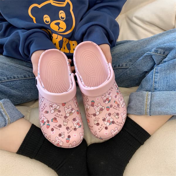 Kvinnor Sliders Super Comfy Foam Sliders Tjock sula Kudde Non I