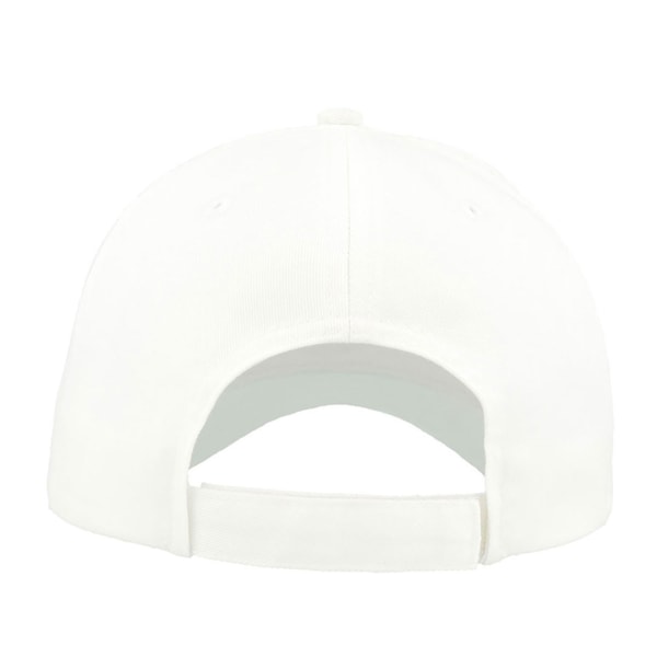 Atlantis Zoom Sports 6 Panel Baseball Cap Hvit - Perfekt I White One Size