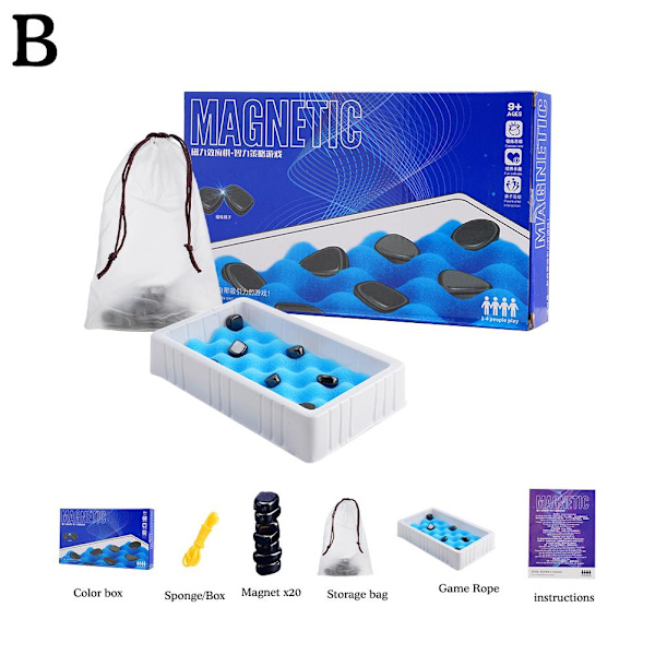 Pusselspel Magnetisk effekt schack Roligt interaktivt brädspel Sponge style one