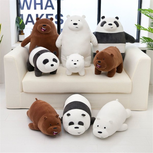 Pehmolelu 40 cm Kawaii We Bare Bears Pehmolelu